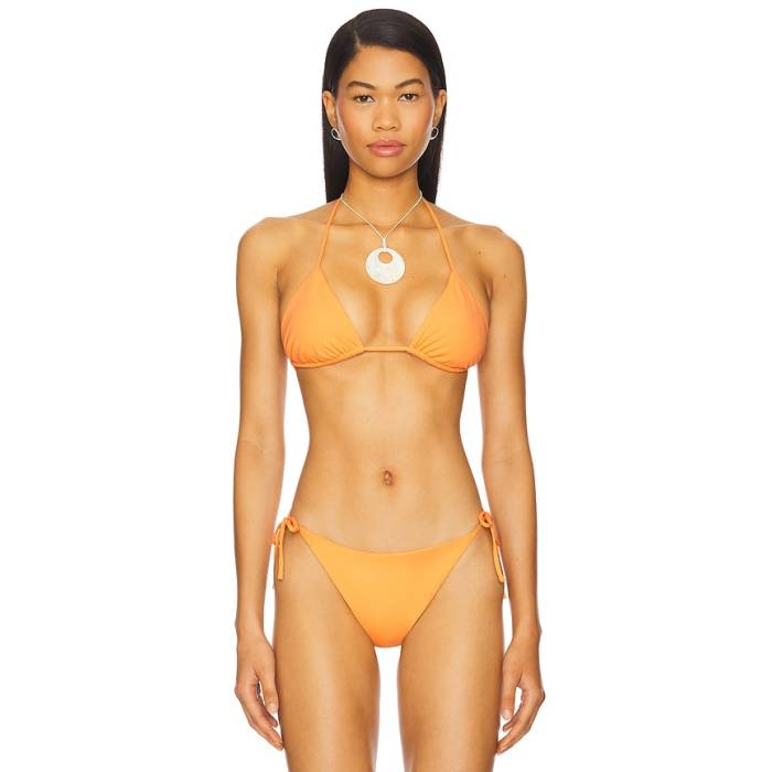 スサナモナコ Susana Monaco 【 String Bikini Top Women Nectarine 】 レディース
