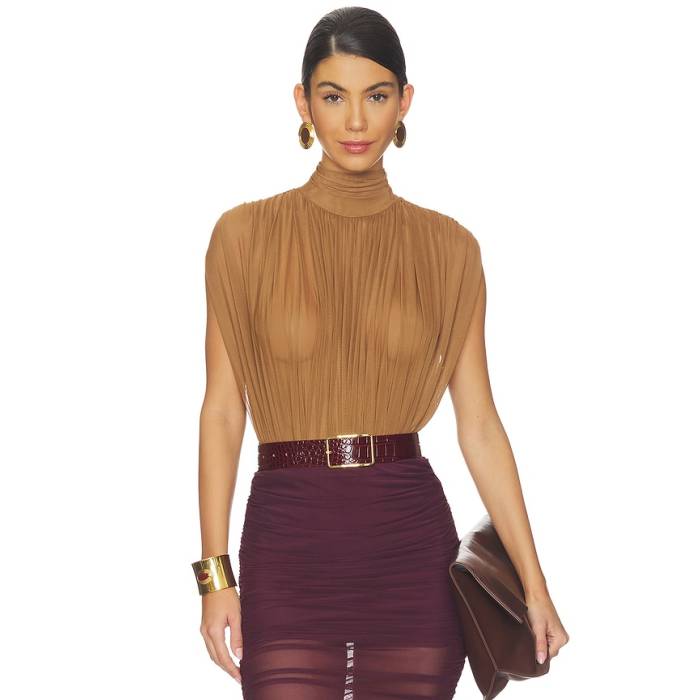 Seroya 【 Giulia Bodysuit Women Butterscotch 】 ボディースーツ レディース｜スニケス