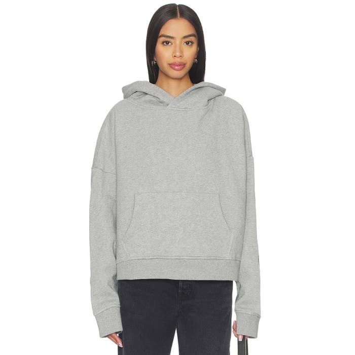 Entire Studios 【 Heavy Hoodie Women Grey Marle 】 フーディー パーカー レディース 薄墨色 薄墨色