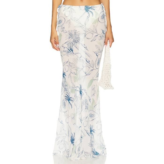Sndys 【 St. Ives Maxi Skirt Women Escapism 】 レディース｜スニケス