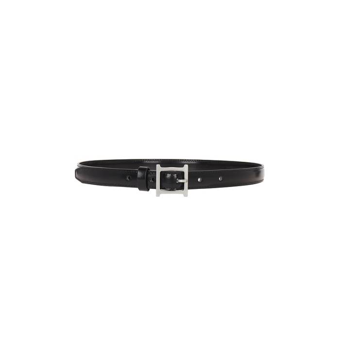 Helsa 【 Logo Mini Waist Belt Women Black 】 ロゴ ベルト レディース 黒色 ブラック｜スニケス