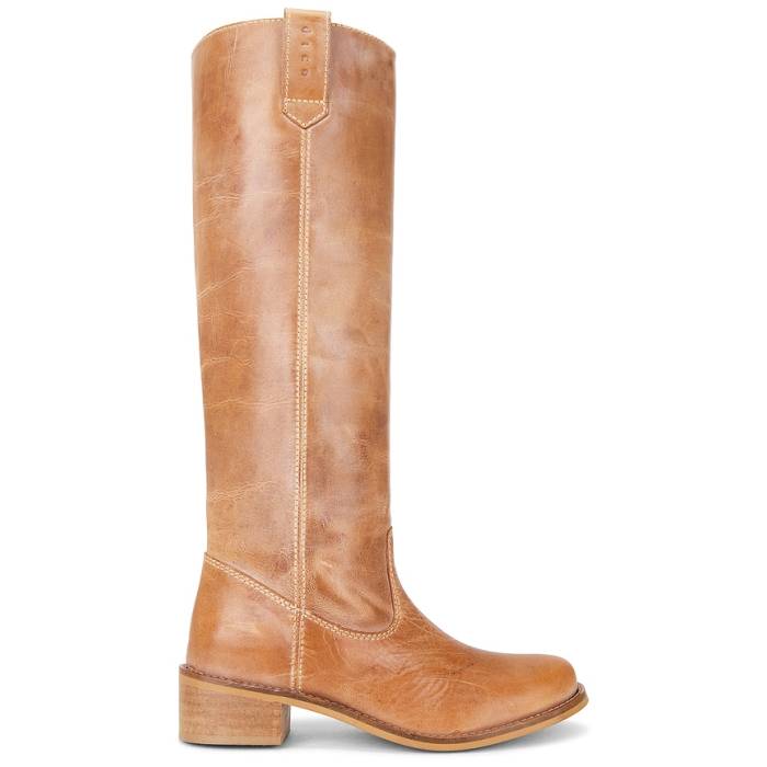 Dico Copenhagen 【 Ann Gaucho Boot Women Dark Tan 】 ブーツ レディース