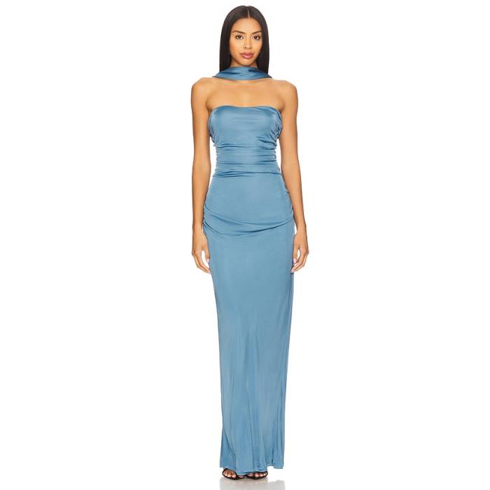 Nbd 【 Elsie Gown Women Blue 】 レディース 青色 ブルー｜スニケス