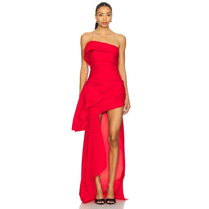 Nbd 【 The Jadis Maxi Dress Women Red 】 ドレス レディース Red 赤・レッド｜スニケス