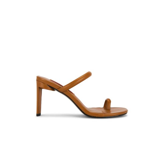 Simonmiller 【 Pipe Heel Women Caramel 】 踵 レディース