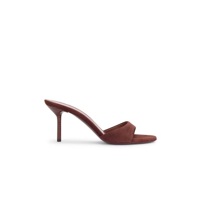 光の都市 一つ星の州 Paris Texas 【 Lidia Mule 70 Women Mogano 】 レディース