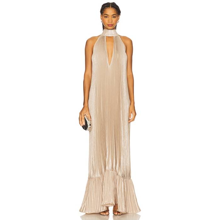 L\u0027idee 【 Libertie Gown Women Champagne Shimmer 】 レディース