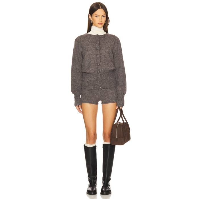 All The Ways 【 Belle Short Set Women Dark Grey 】 レディース 薄墨色 薄墨色