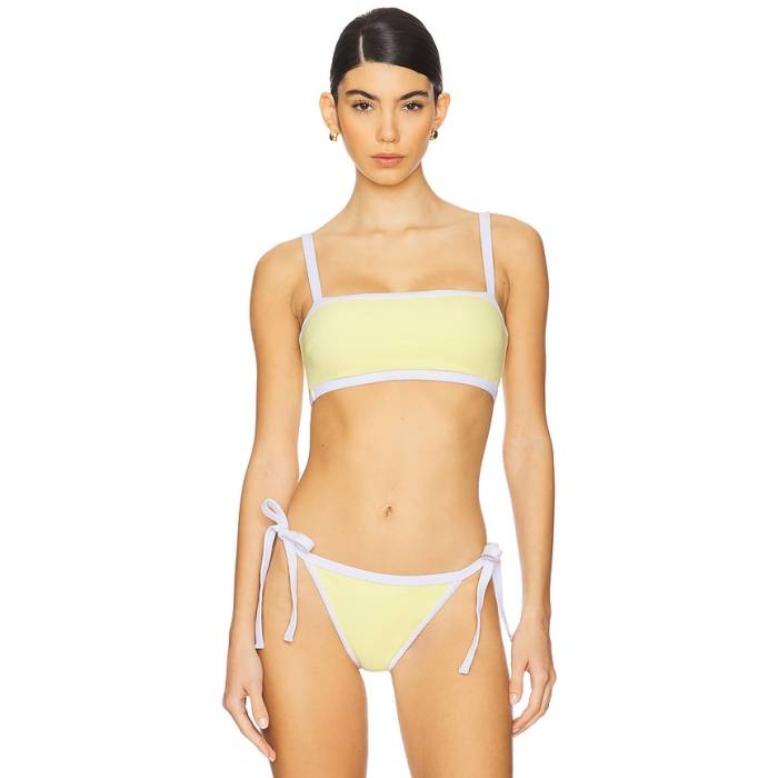 ビタミンエー Vitamin A 【 Poppy Bralette Top Women Banana Cream 】 レディース クリーム｜スニケス 18,936円