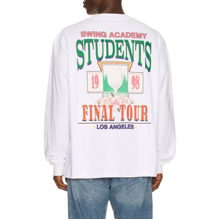 Students Golf 【 Final Tour Tee Men White 】 Tシャツ メンズ 白色 ホワイト