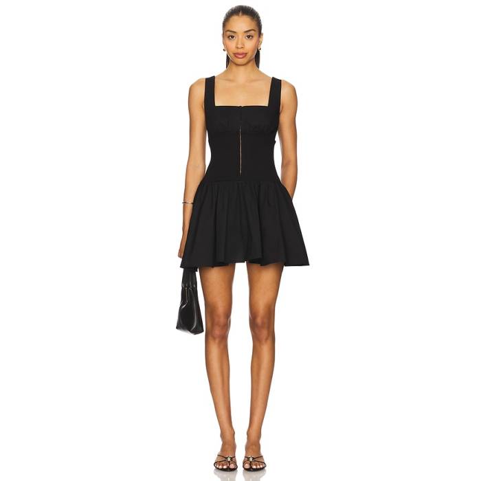 Lovers And Friends 【 Jetty Mini Dress Women Black 】 お召しもの レディース 黒いこと 黒いこと ドレス-レディースファッション