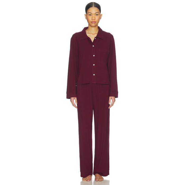 All My Love 【 Sloan Pj Set Women Cranberry 】 レディース