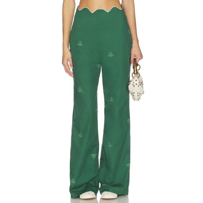 Ancora 【 Senea Pant Women Green 】 ズボン下 レディース green 緑・緑であること