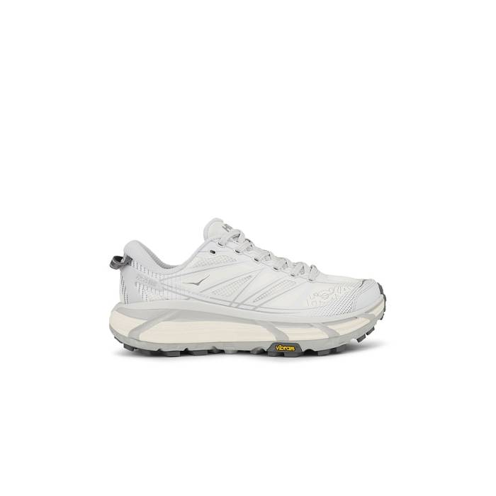 Hoka 【 U Mafate Speed 2 Sneakers Unisex Cosmic Grey \u0026Amp; Alabaster 】 Speed 機敏さ ユニ一発やる 薄墨色 薄墨色