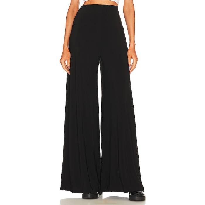 Norma Kamali 【 X Lifestyle Elephant Pant Women Black 】 生活スタイル エレファント ズボン下 レディース 黒いこと 黒いこと