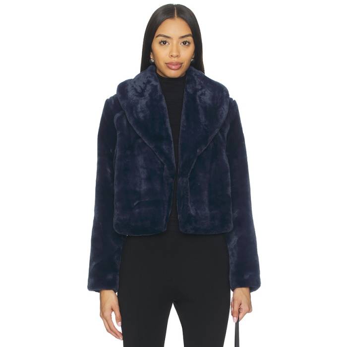 ブランクニューヨークシティー Blanknyc 【 Cropped Faux Fur Coat Women Frost Bite 】 レディース