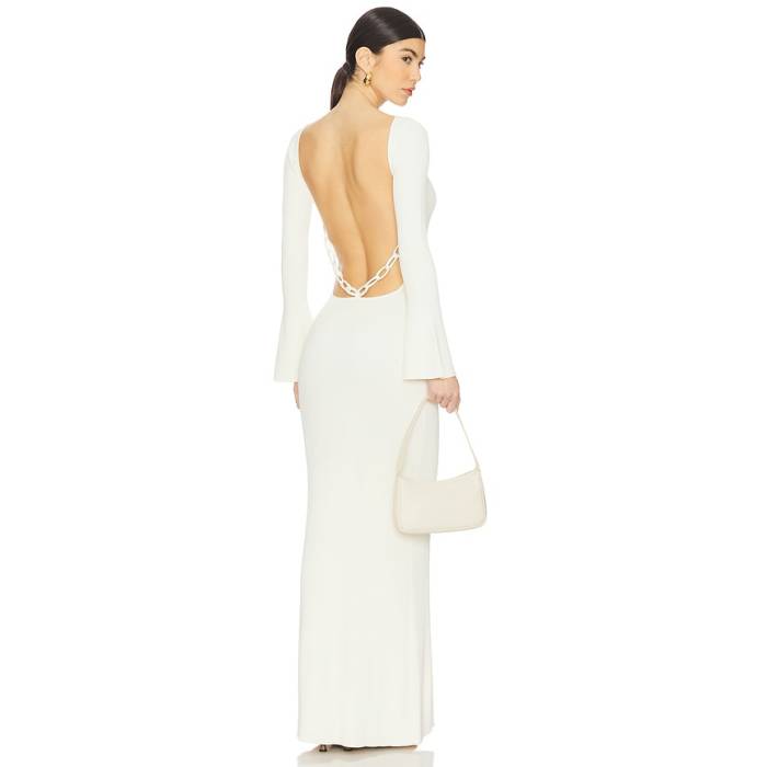 Yellow The Label 【 Harper Maxi Dress Women Ivory 】 ドレス レディース アイボリー｜スニケス