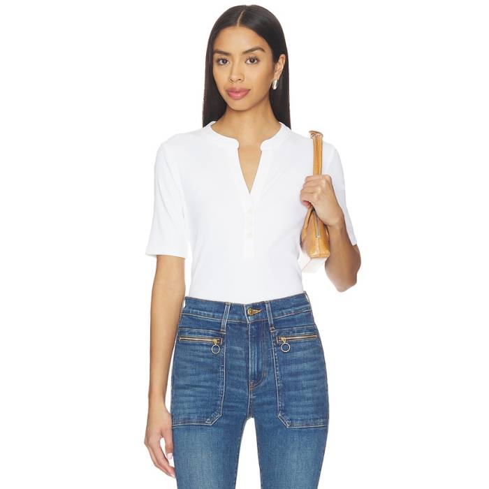 Veronica Beard 【 Reubian Top Women White 】 レディース 白いこと 白いこと