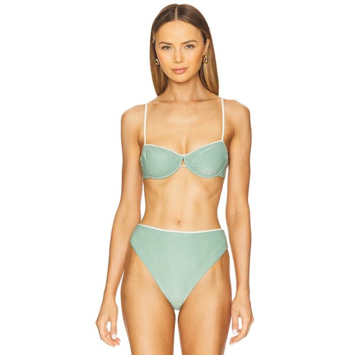 マージ Maaji 【 Shamrock Jupiter Bikini Top Women Green 】 レディース green 緑・グリーン｜スニケス