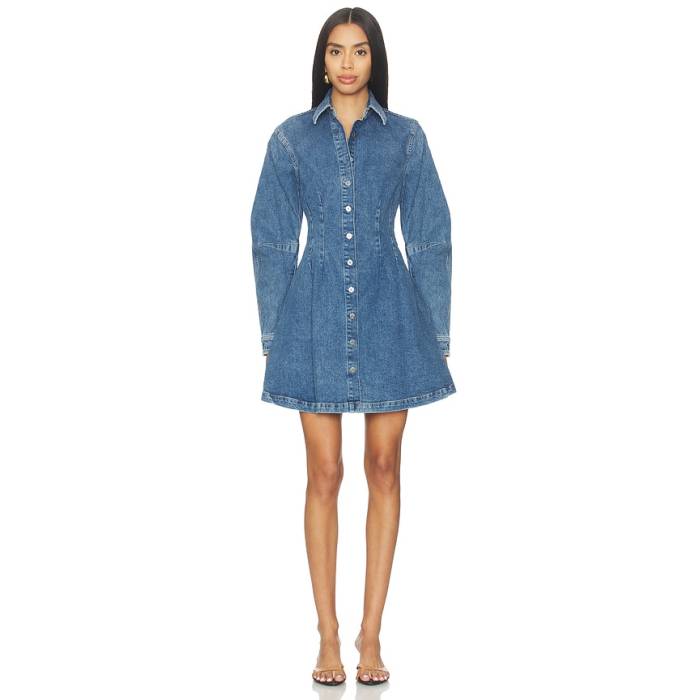 ディーエルナインティーンシックスティワン Dl1961 【 Joice Denim Dress Women Date Night 】 ジーンズ お召しもの レディース ナイト爵 ドレス-レディースファッション