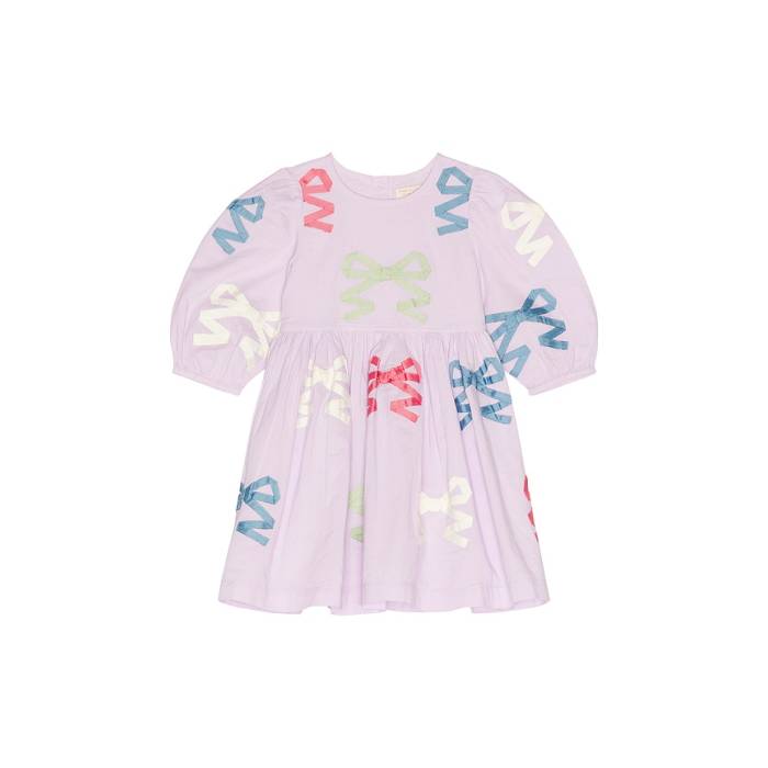 Pink Chicken 【 Girls Brooke Dress Girls Lavender Multi Bow Applique 】 お召しもの お坊っちゃん キッズ