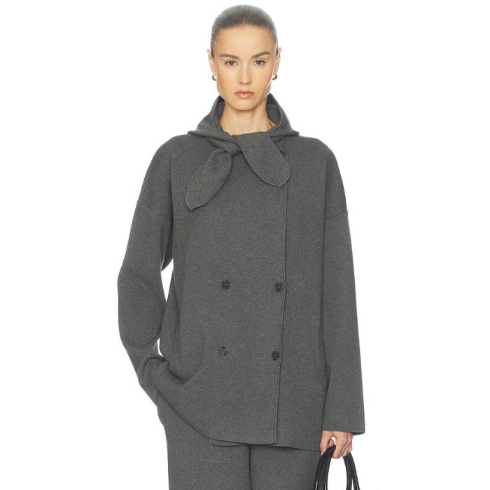 Helsa 【 Else Knit Jacket Women Grey 】 ニット Jacket ジャケット レディース 灰色 グレー｜スニケス