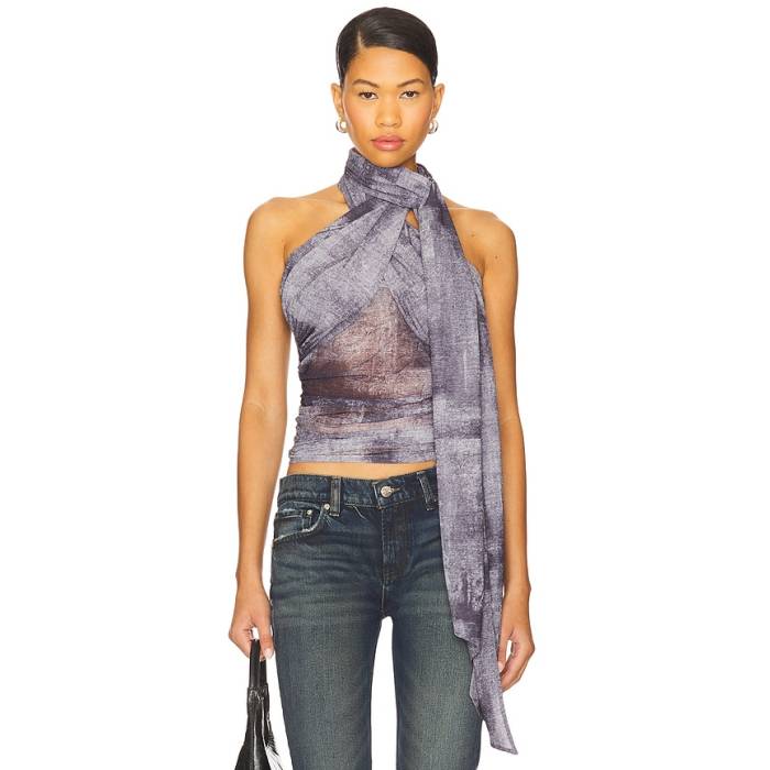 ゲストゥース Gestuz 【 Deona Top Women Black Denim 】 レディース 黒いこと 黒いこと ジーンズ