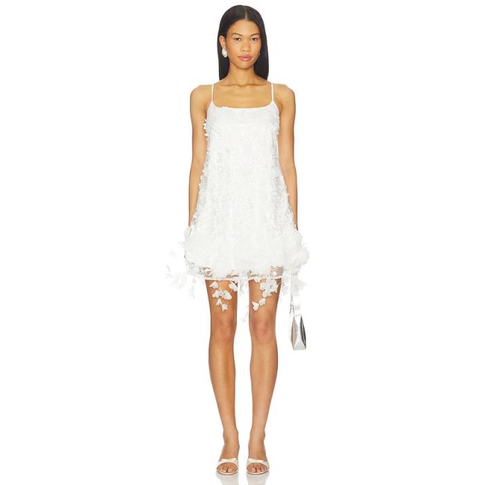 Elliatt 【 Rina Shift Mini Dress Women White 】 御召しもの レディース 白いこと 白いこと