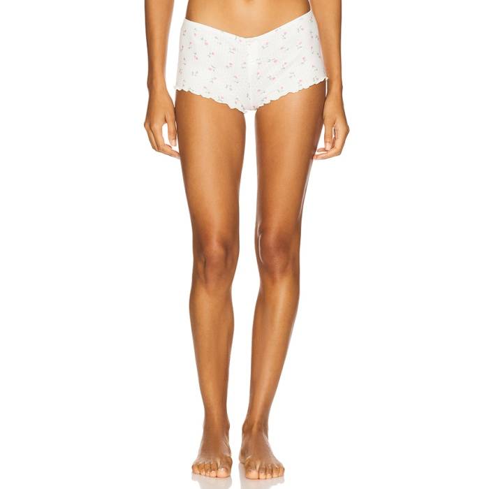 For Love \u0026 Lemons 【 Elliana Sleep Short Women White 】 レディース 白いこと 白いこと