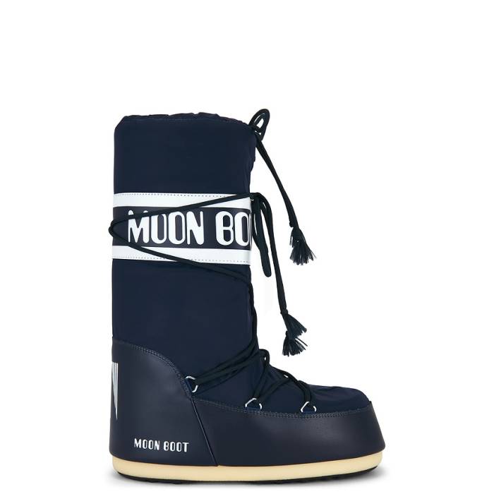 お月さまブーツ Moon Boot 【 Icon Nylon Boot Men Blue 】 アイコン ナイロン ブーツ メンズ 青味 青み