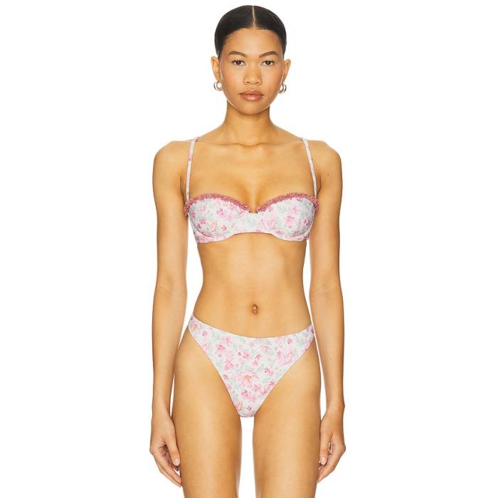 Tularosa 【 Aija Top Women Mauve Garden Floral 】 レディース