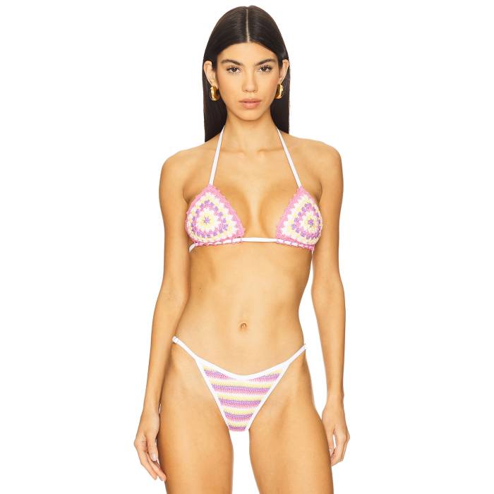 Capittana 【 Cuba Bikini Top Women Multicolor 】 レディースファッション 水着 レディース