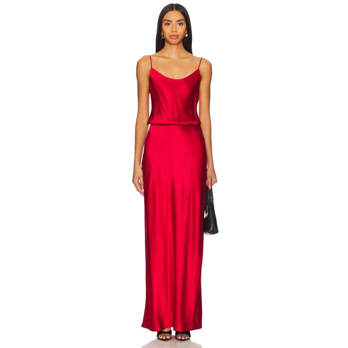 Eaves 【 Yarden Silk Maxi Dress Women Red 】 ドレス レディースファッション ドレス レディース Red 赤・レッド
