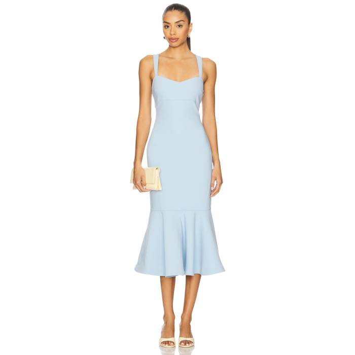 Likely 【 Dalia Dress Women Blue Bell 】 ドレス レディース 青色 ブルー｜スニケス