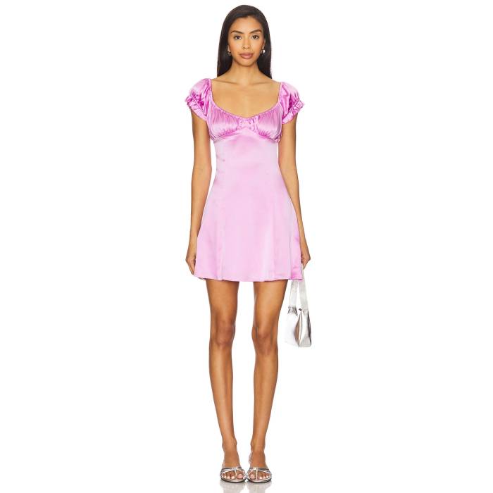 アマンダアプリチャード Amanda Uprichard 【 Ansel Dress Women Azalea 】 御召しもの レディース