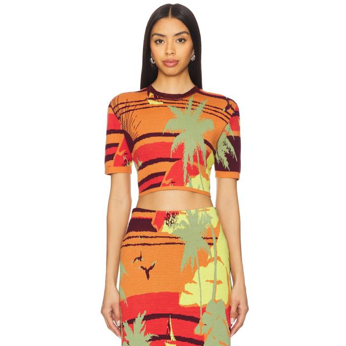 Alemais 【 Palm Island Knit Top Women Multi 】 ニット レディースファッション トップス タンクトップ レディース