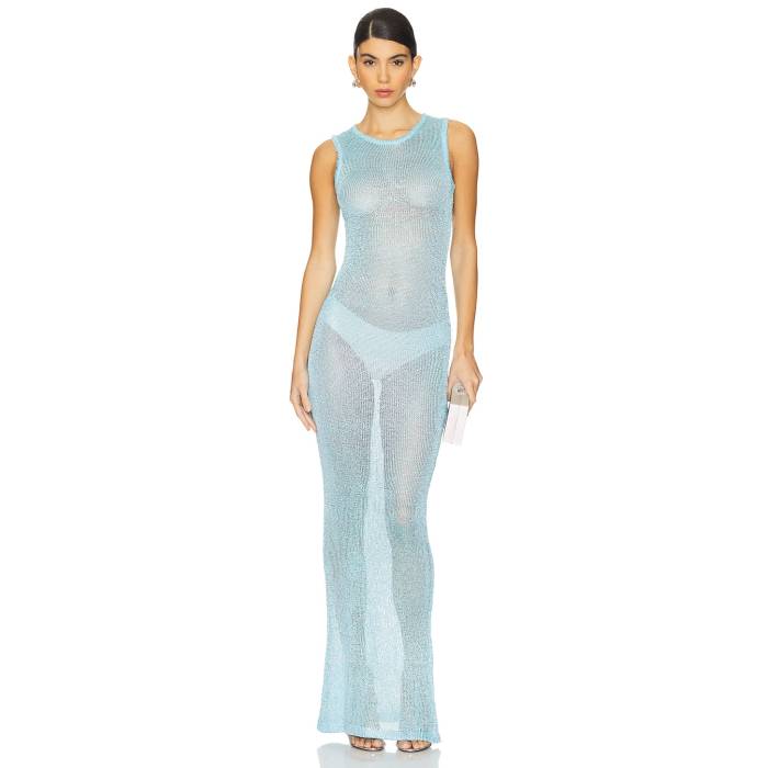 Superdown 【 Alix Maxi Dress Women Blue 】 ドレス レディース 青色 ブルー｜スニケス 22,260円