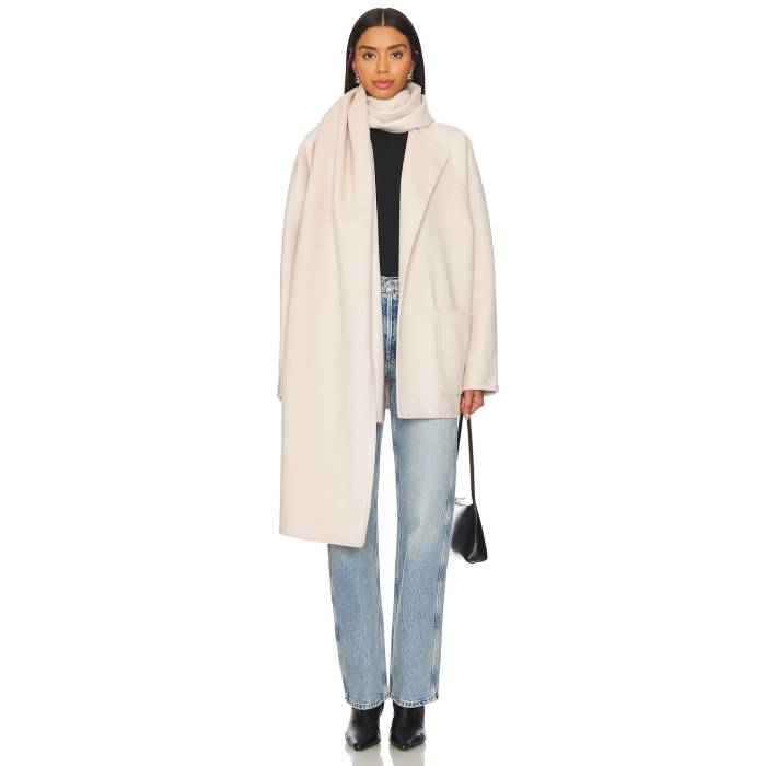 Eaves 【 Osher Wool Coat Women Ivory 】 レディースファッション コート ジャケット レディース アイボリー