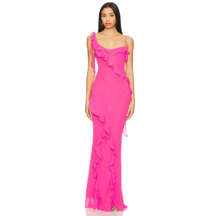 Majorelle 【 Teagan Gown Women Pink 】 レディースファッション ドレス レディース pink ピンク