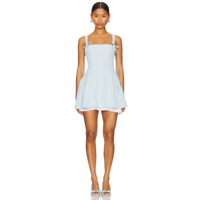 More To Come 【 Josianne Mini Dress Women Light Blue 】 ドレス レディースファッション ドレス レディース 青色 ブルー 20,659円