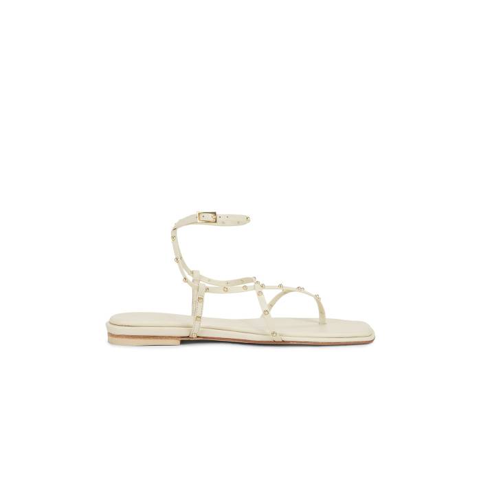 Freda Salvador 【 Alexia Sandal Women Vanilla With Gold Studs 】 靴 レディース靴 サンダル その他 レディース ゴールド