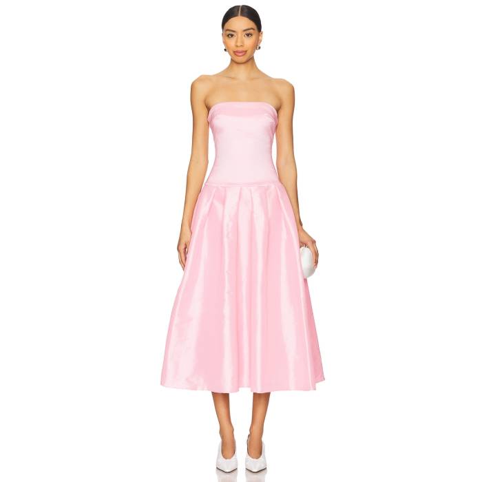 More To Come 【 Cambria Strapless Dress Women Pink 】 ドレス レディースファッション ドレス レディース pink ピンク