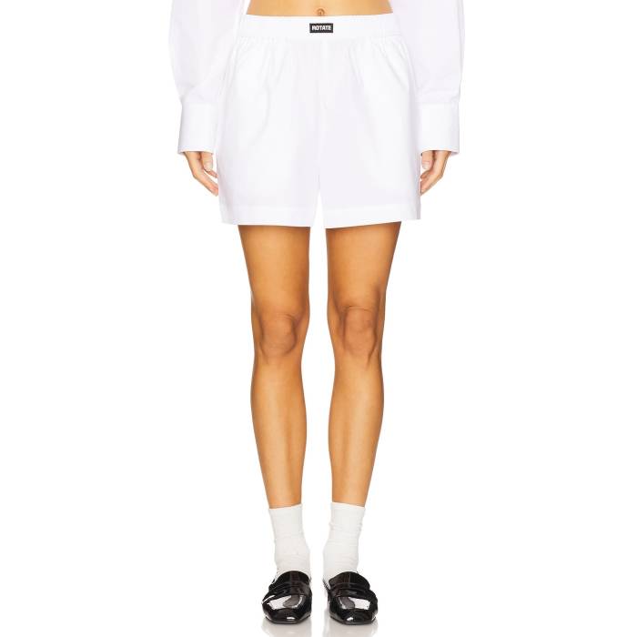 Rotate 【 Braylee Short Women Bright White 】 レディースファッション ボトムス パンツ レディース 白色 ホワイト