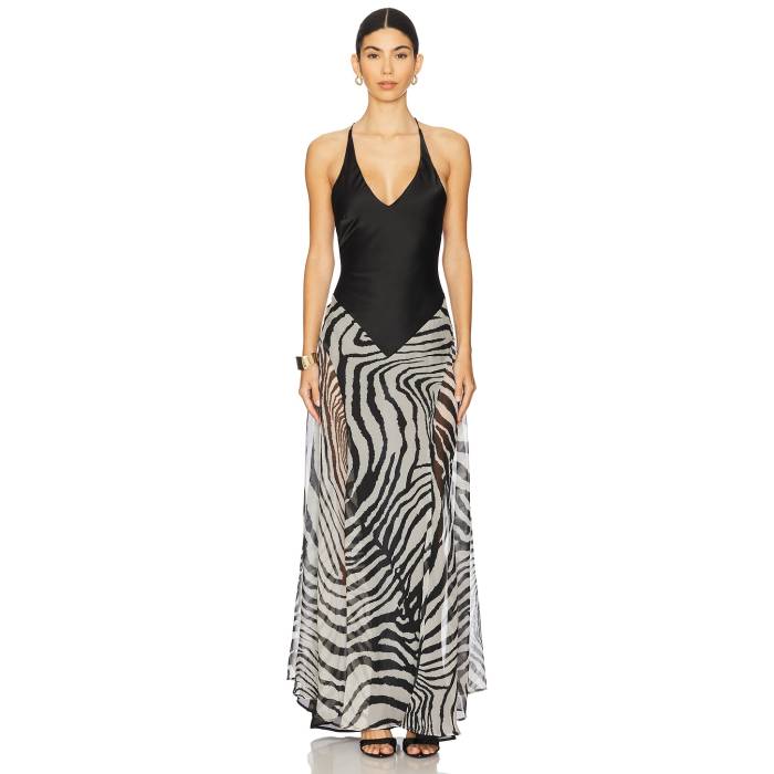 Delfi 【 Antonella Dress Women Zebra 】 ドレス レディースファッション ドレス レディース