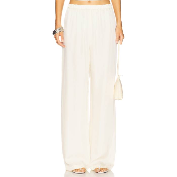 Enza Costa 【 Fluid Pant Women Antique Cream 】 パンツ レディース クリーム|スニケス