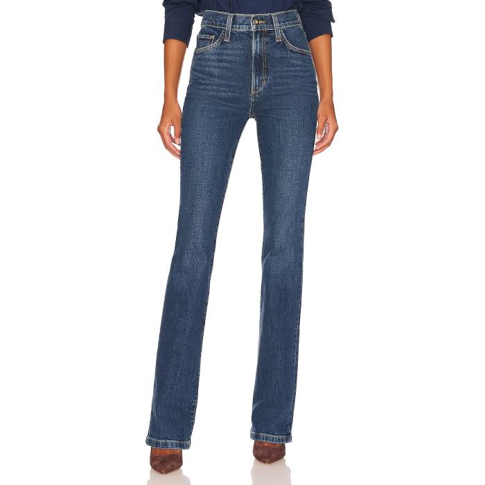 Favorite Daughter 【 Valentina Super High Rise Boot Cut Jeans Women Woodside 】 ご機嫌 ライズ ブーツ デニム レディース