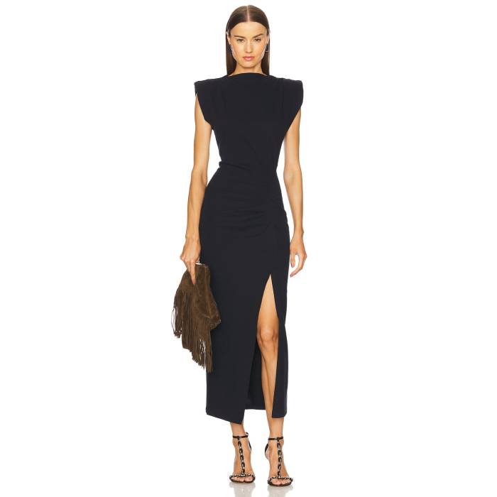 イザベルマランエトワール Isabel Marant 【 Nadela Dress Women Black 】 ドレス レディースファッション ドレス レディース 黒色 ブラック