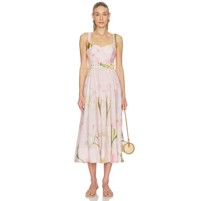 Cara Cara 【 Calypso Dress Women Lillian Blush 】 御召しもの レディース