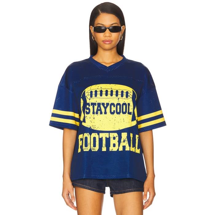 Stay Cool 【 Football Jersey Unisex Blue 】 蹴球 プルオーバー ユニ一発やる 青味 青み