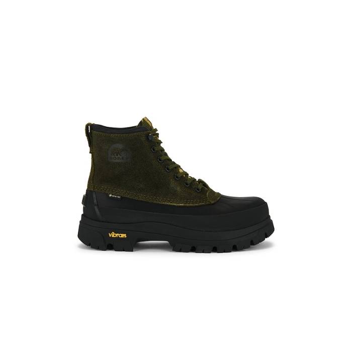 ソレル Sorel 【 Daystorm Horizon Gtx Boot Men Utility Green \u0026Amp; Black 】 ブーツ メンズ green 緑・緑であること 黒いこと 黒いこと